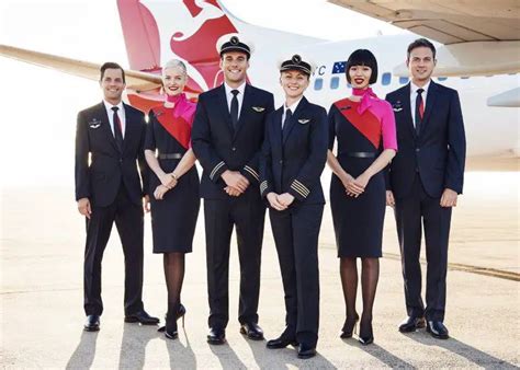 qantas flight attendant uniform colors.